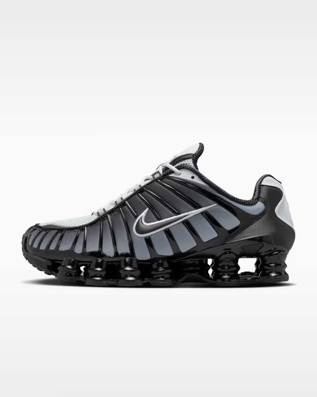 AV3595-017 Nike Shox TL Black Pure Platinum White (Men's)