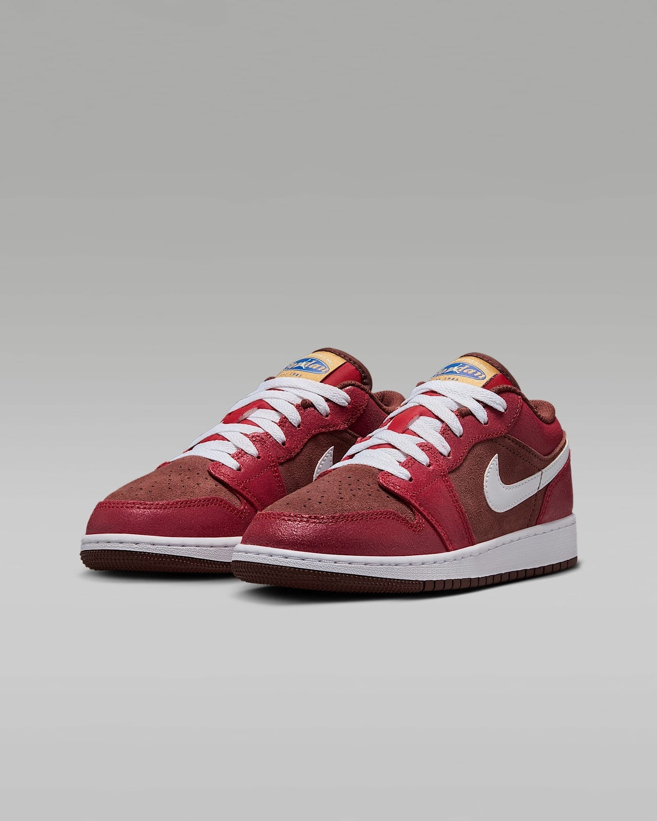 HF3202-200 Nike GS Air Jordan 1 Dark Pony Varsity Red Coconut Milk White