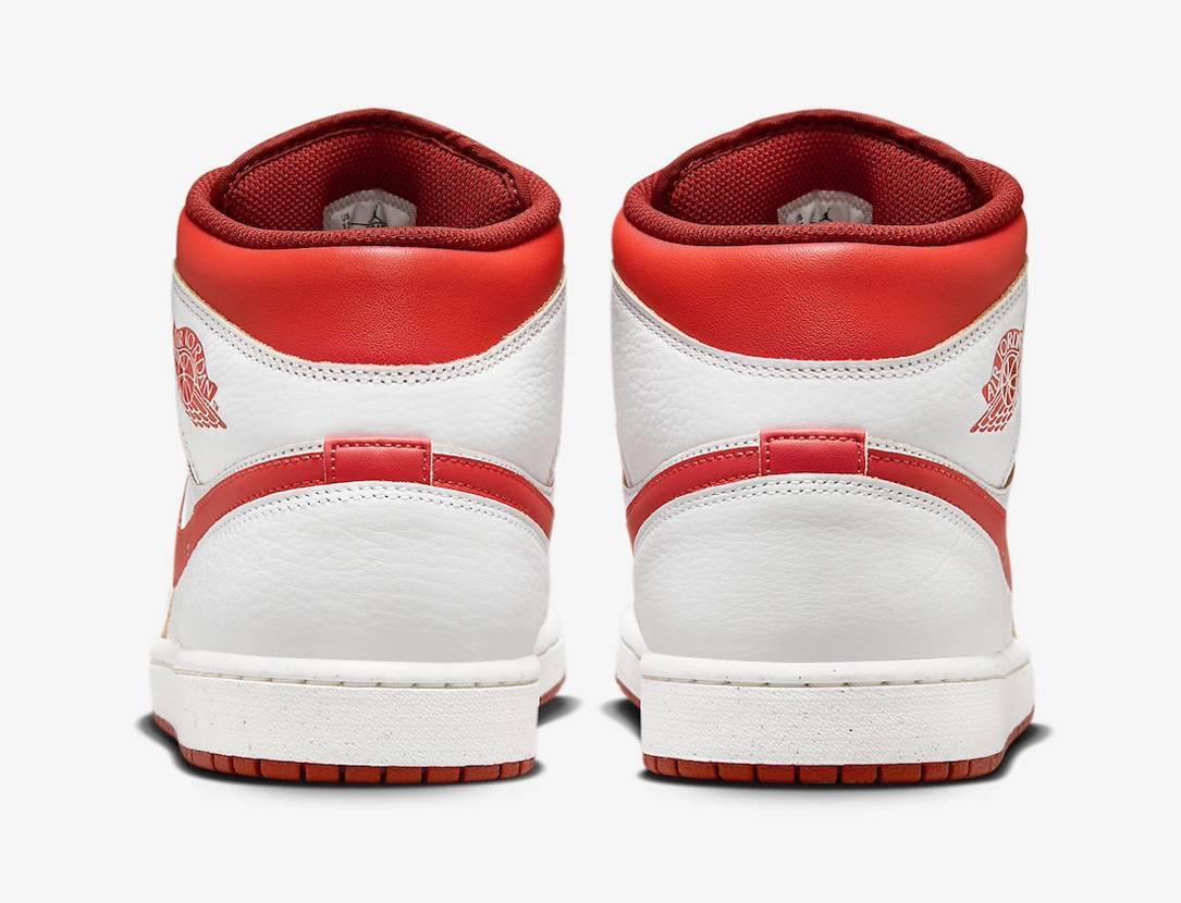 FJ3458-160 Nike Air Jordan 1 Mid SE Dune Red (Men's)