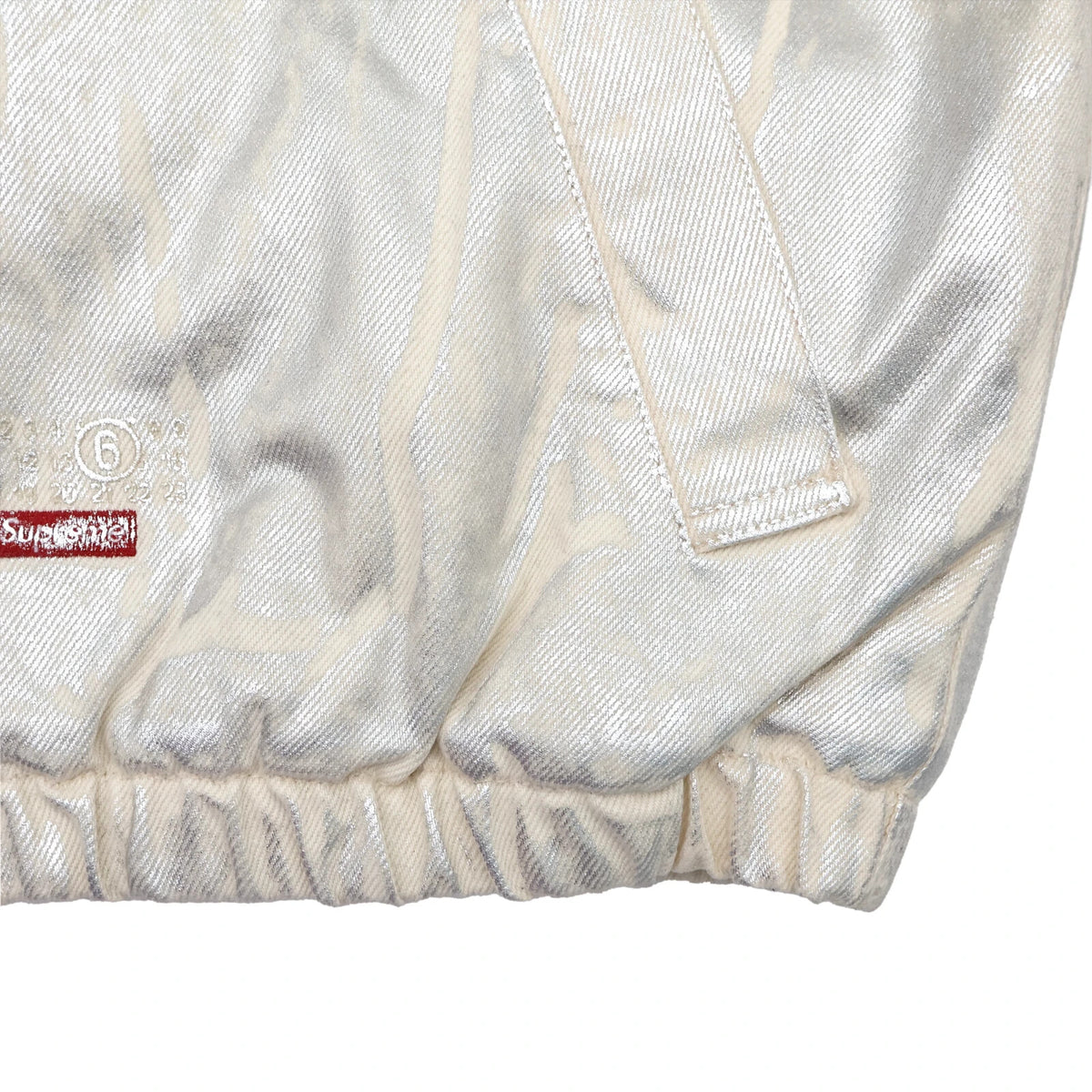 Supreme x MM6 Maison Margiela Foil Hooded Work Jacket Natural