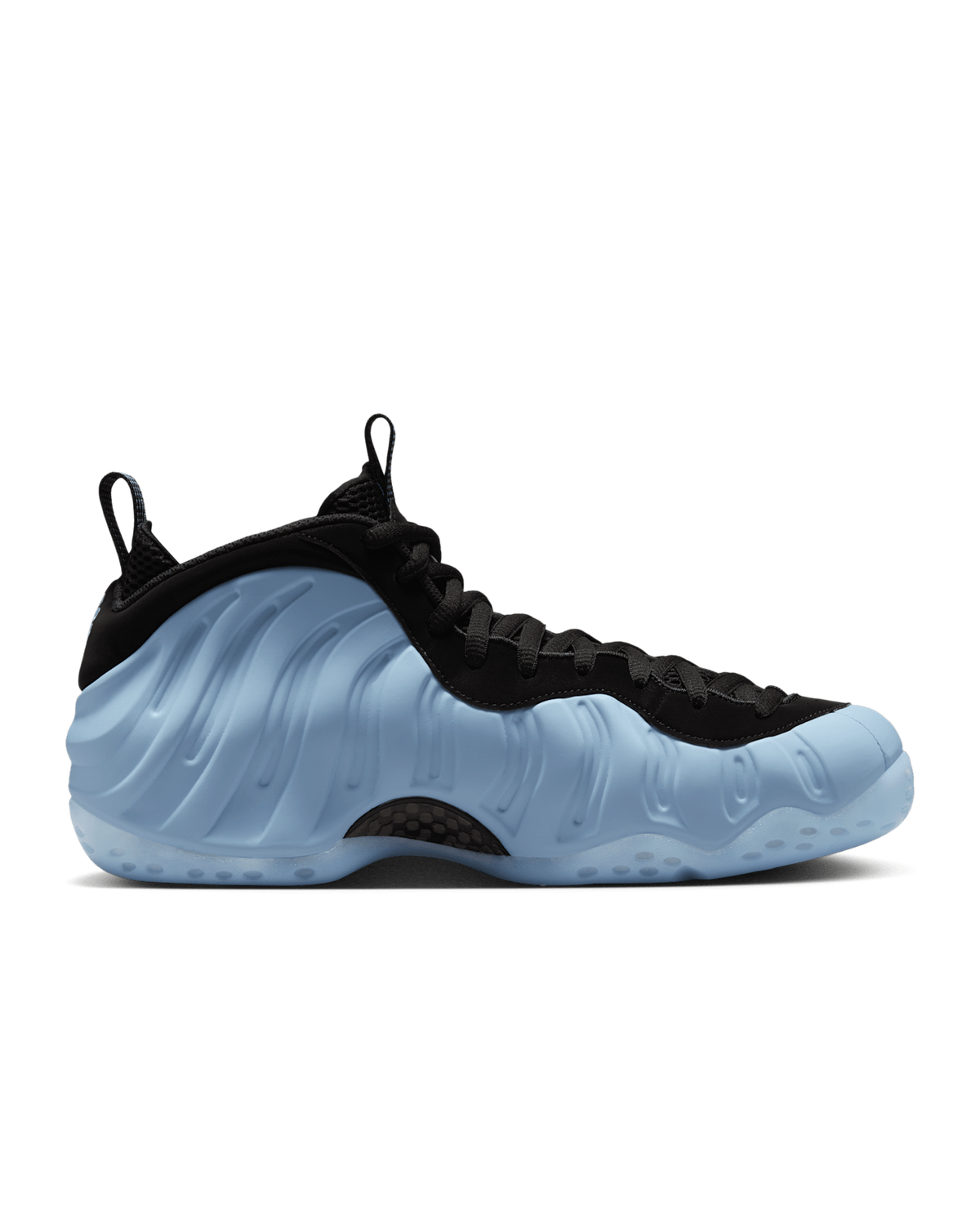 HJ6014-400 Nike Air Foamposite One Psychic Blue and Black (Men's)