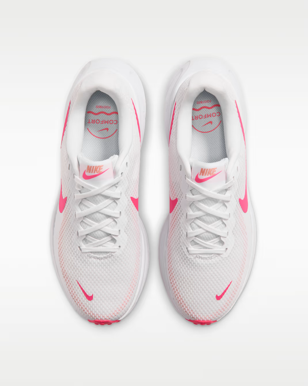 HJ8485-116 Nike Revolution 8 "White/Crimson Bliss" (Women's)