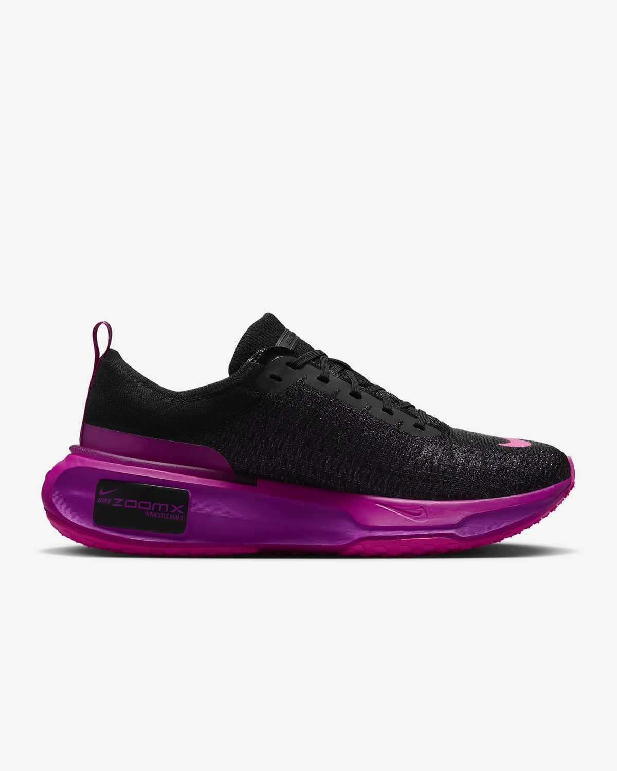 DR2615-006 Nike Invincible 3 Black Vivid Grape Hyper Violet Laser Fuchsia (Men's