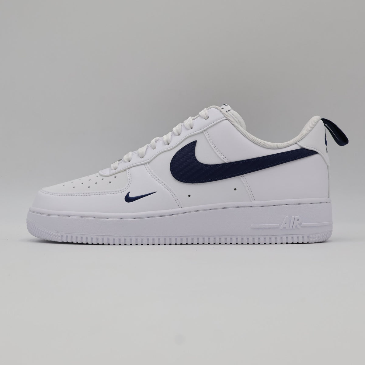 IR5599-100 Nike Air Force 1 '07 White Midnight Navy (Men's)