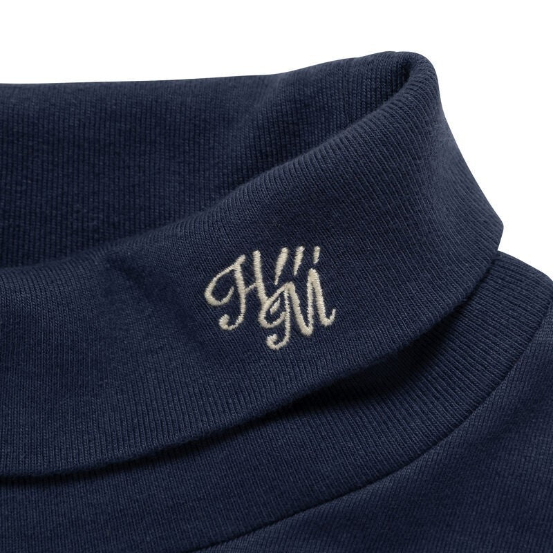 HUMAN MADE Turtle Neck Shirt Navy