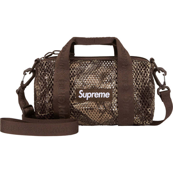 Supreme Mesh Mini Duffle Bag TrueTimber Kanati Camo (25SS)