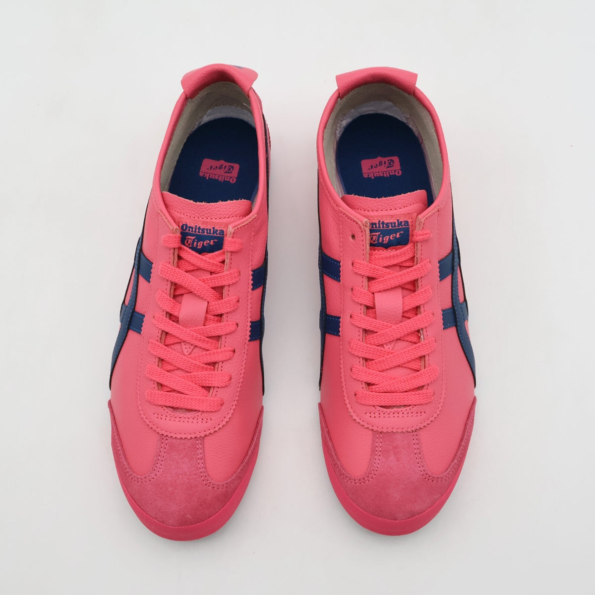 1183B771-700 Onitsuka Tiger Mexico 66 Pink Cameo Mako Blue (Men's)