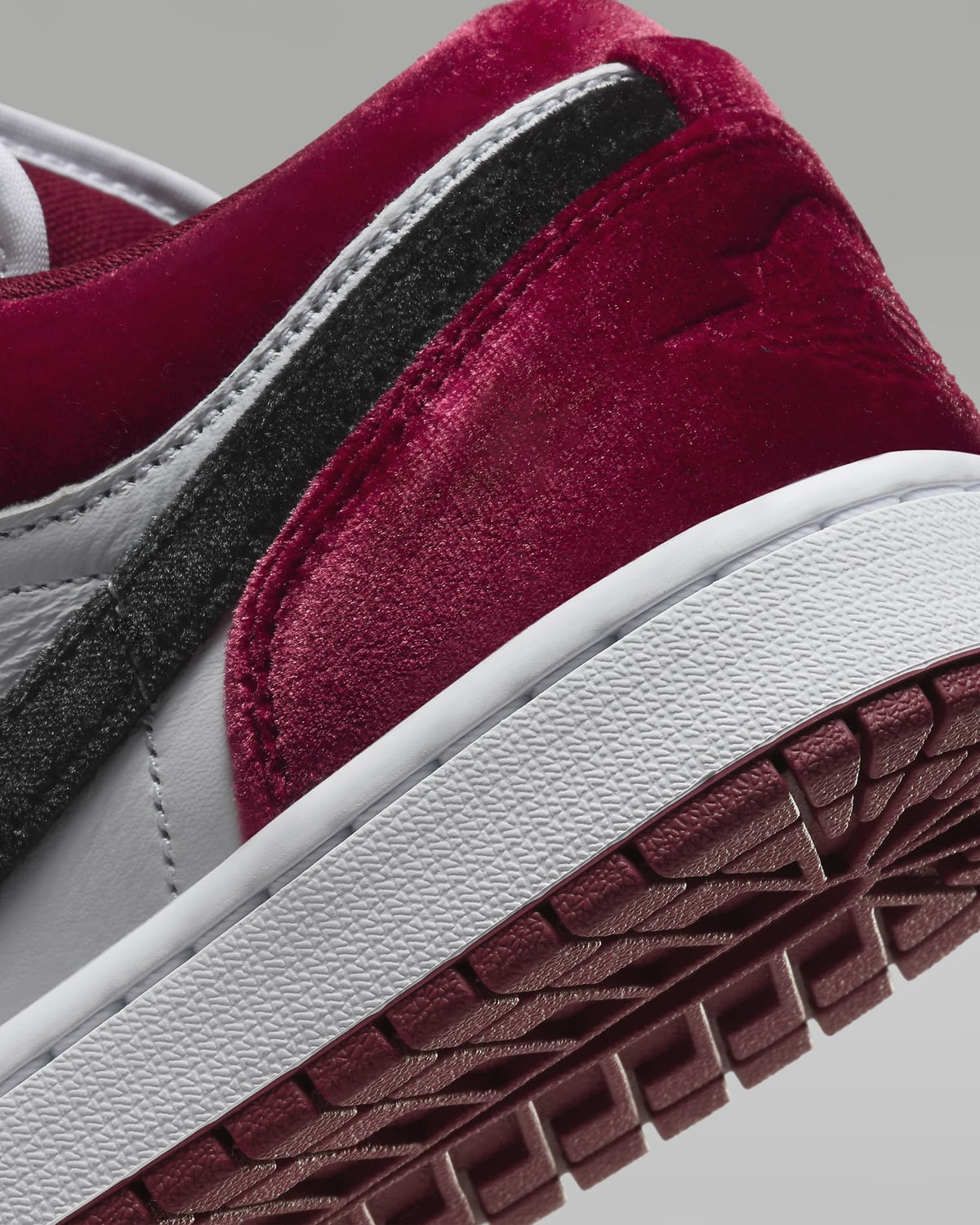 FZ3242-001 Nike Air Jordan 1 Low SE Velvet Red Black (Women's)