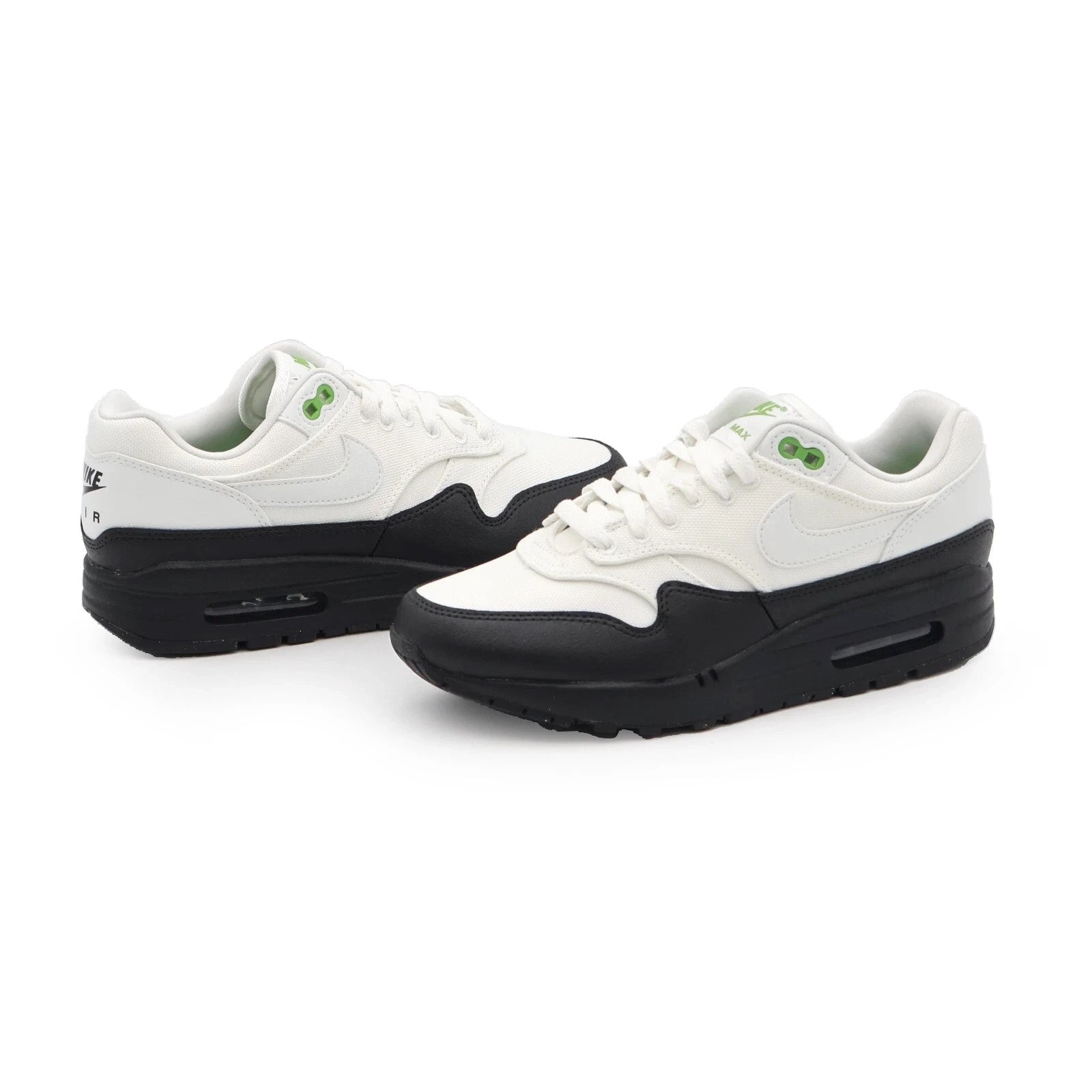 FZ5160-121 Nike Air Max 1 SE Summit White Black White Chlorophyll Green (Men's)