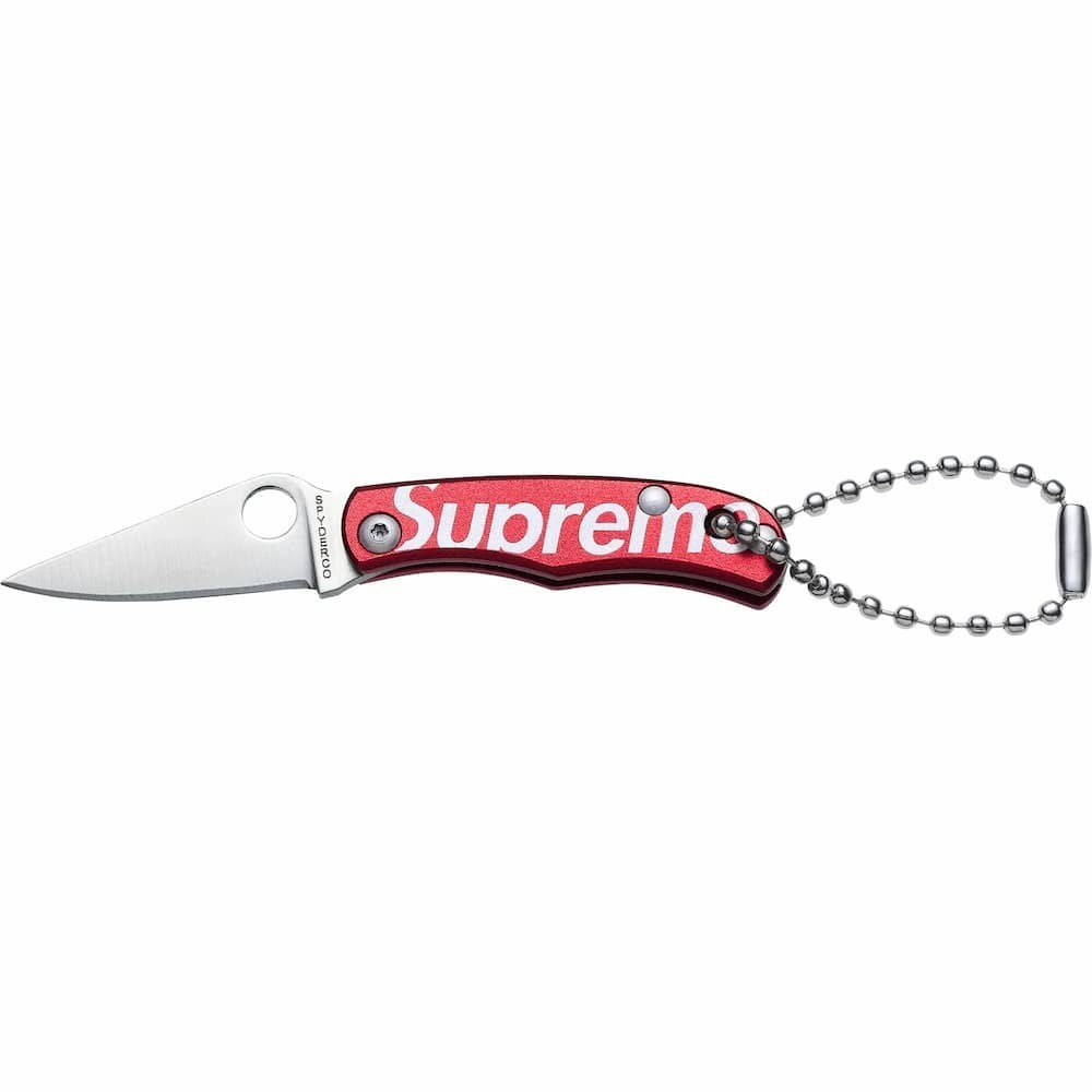 Supreme Spyderco Bug Knife Red