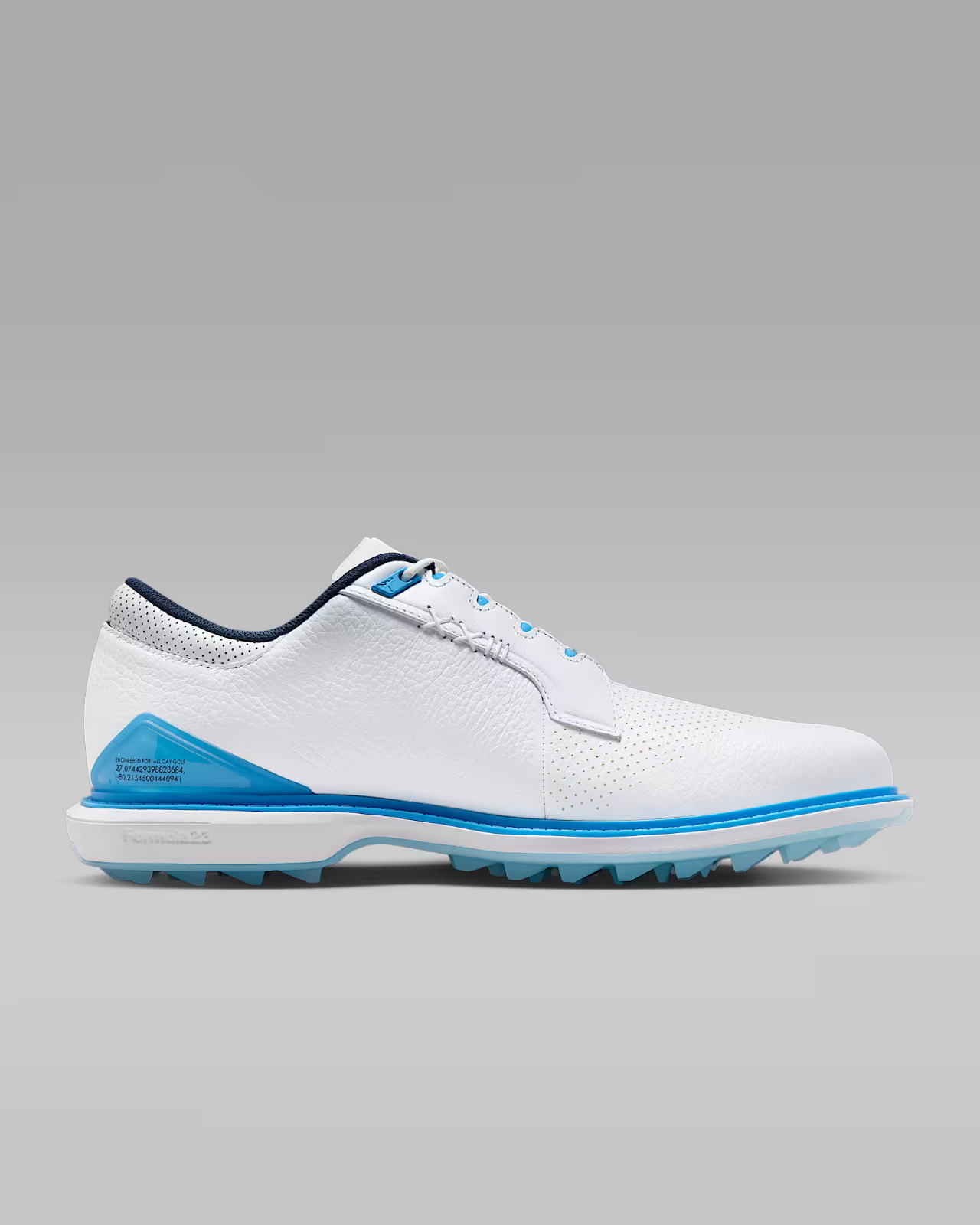 FQ6642-104 Nike Jordan ADG 5 White Midnight Navy University Blue (Men's)