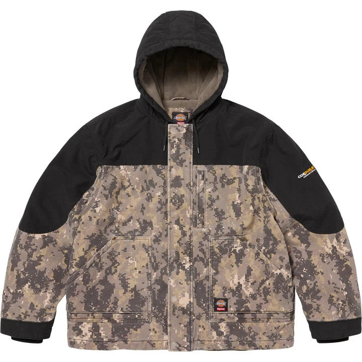 Supreme Dickies Cordura Hooded Work Jacket Digi Camo