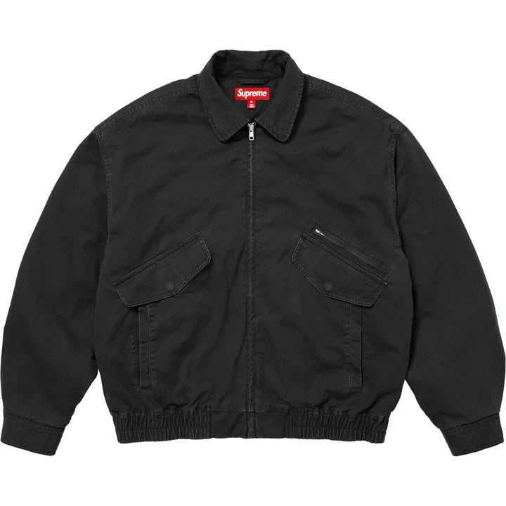 Supreme Hooded Utility Jacket Black