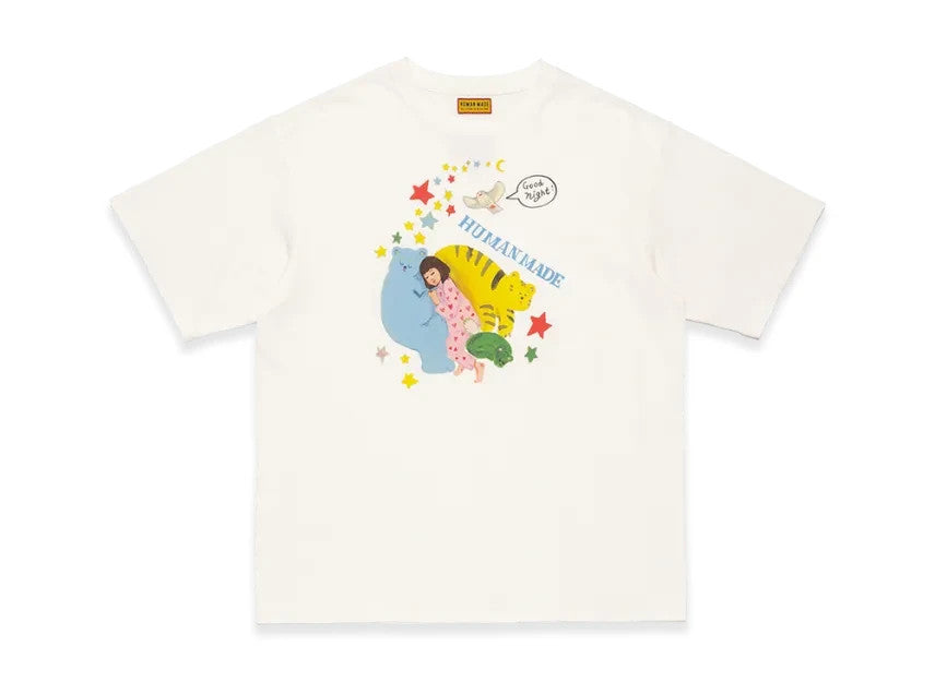 HUMAN MADE x KEIKO SOOTOME T-Shirt Side B White