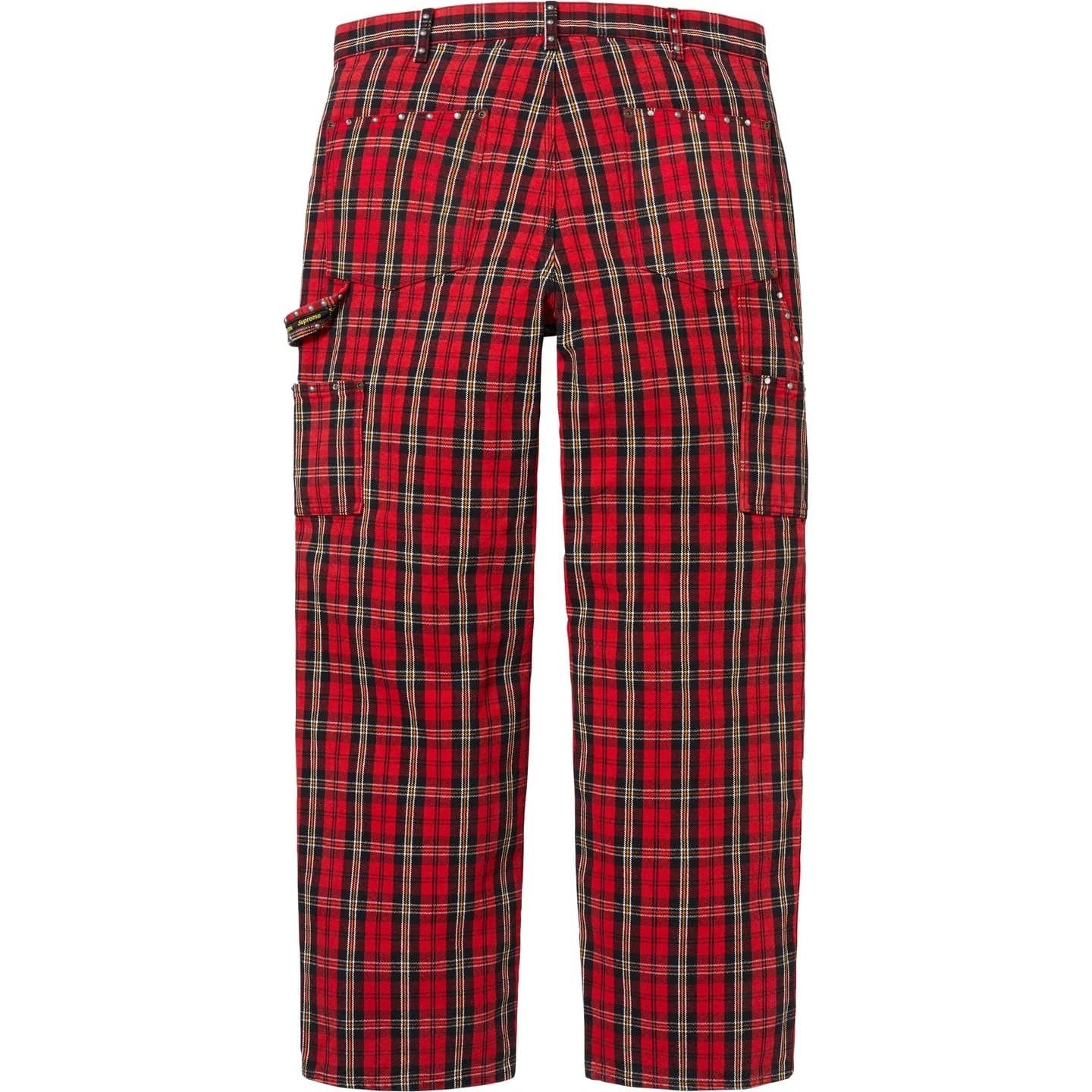 Supreme b.b. Simon Quilted Double Knee Painter Pant Plaid