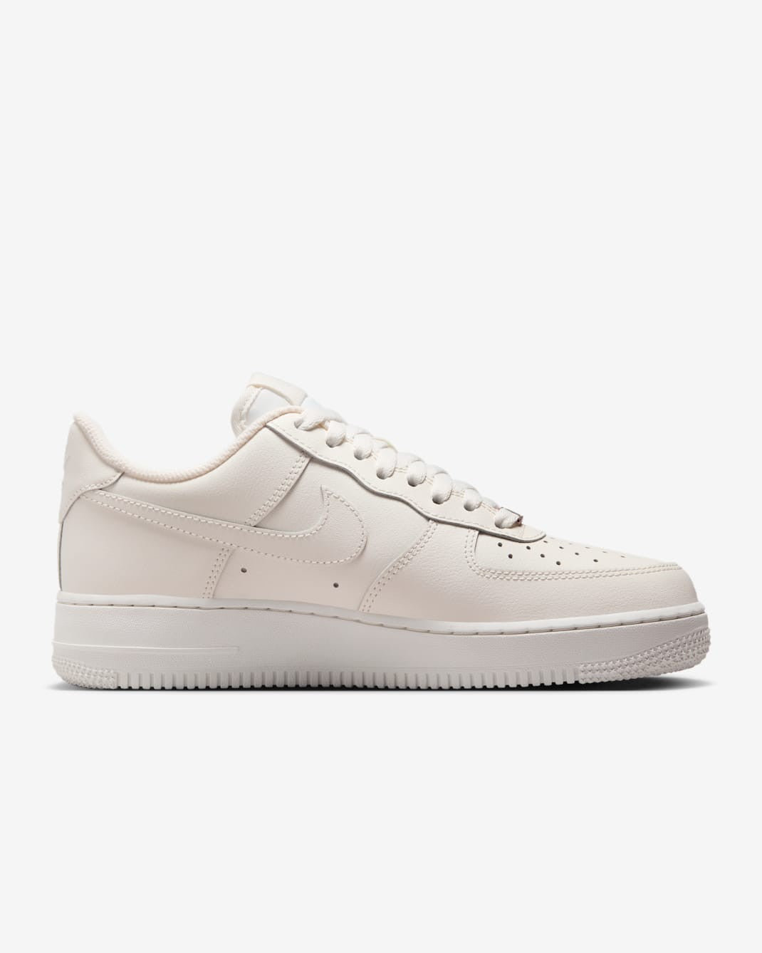 IF1686-161 Nike Air Force 1 Low Metallic Pink Swooshes (Women's)