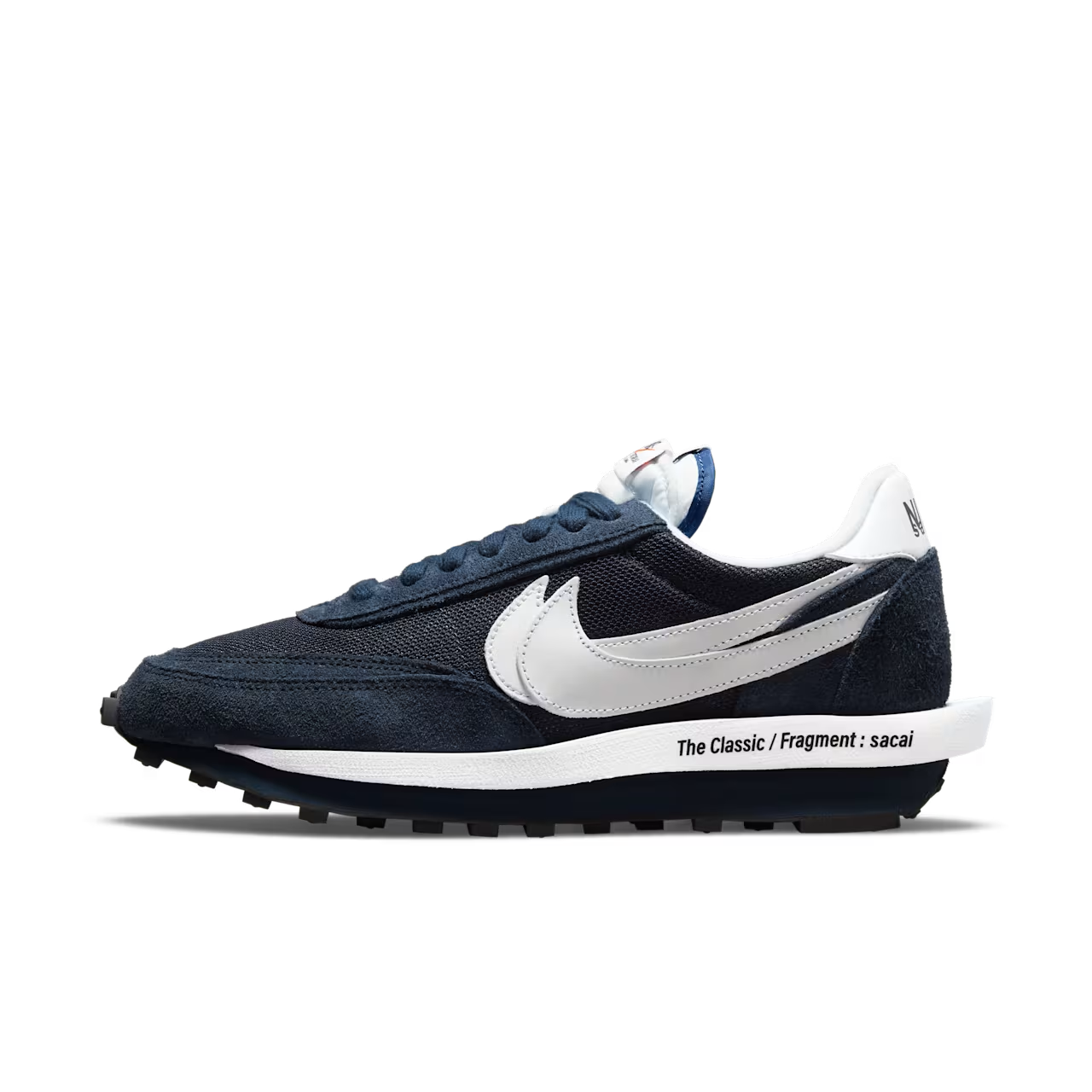 DH2684-400 fragment design Ã sacai Ã Nike LD Waffle "Blackended Blue" (Men's)