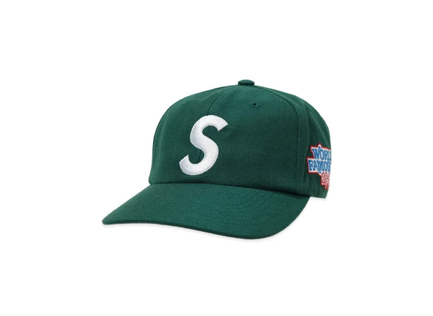 Supreme World Famous S Logo 6-Panel (26SS) "Dark Green"