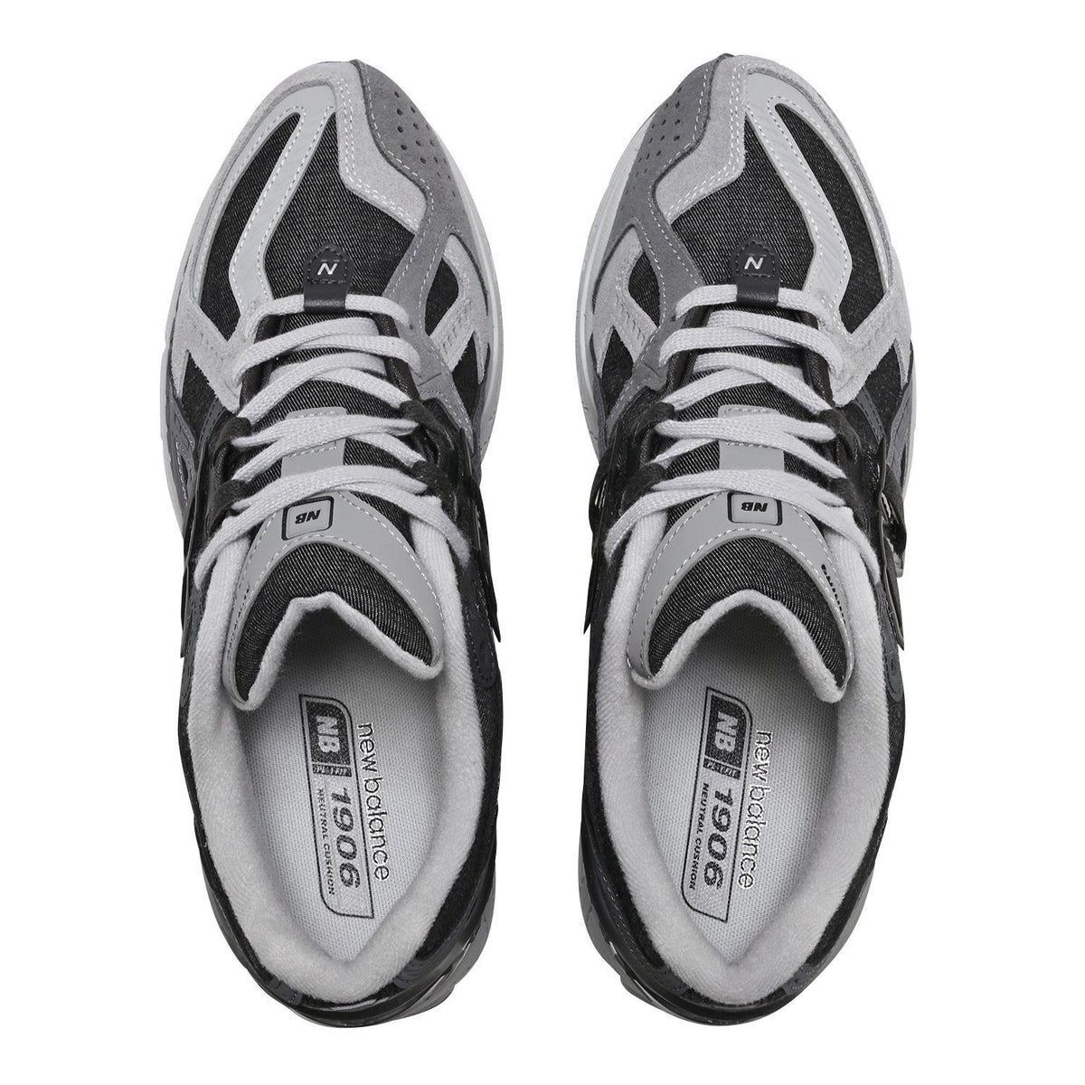 U19064J0 New Balance 1906 Black/Gray (Men's)