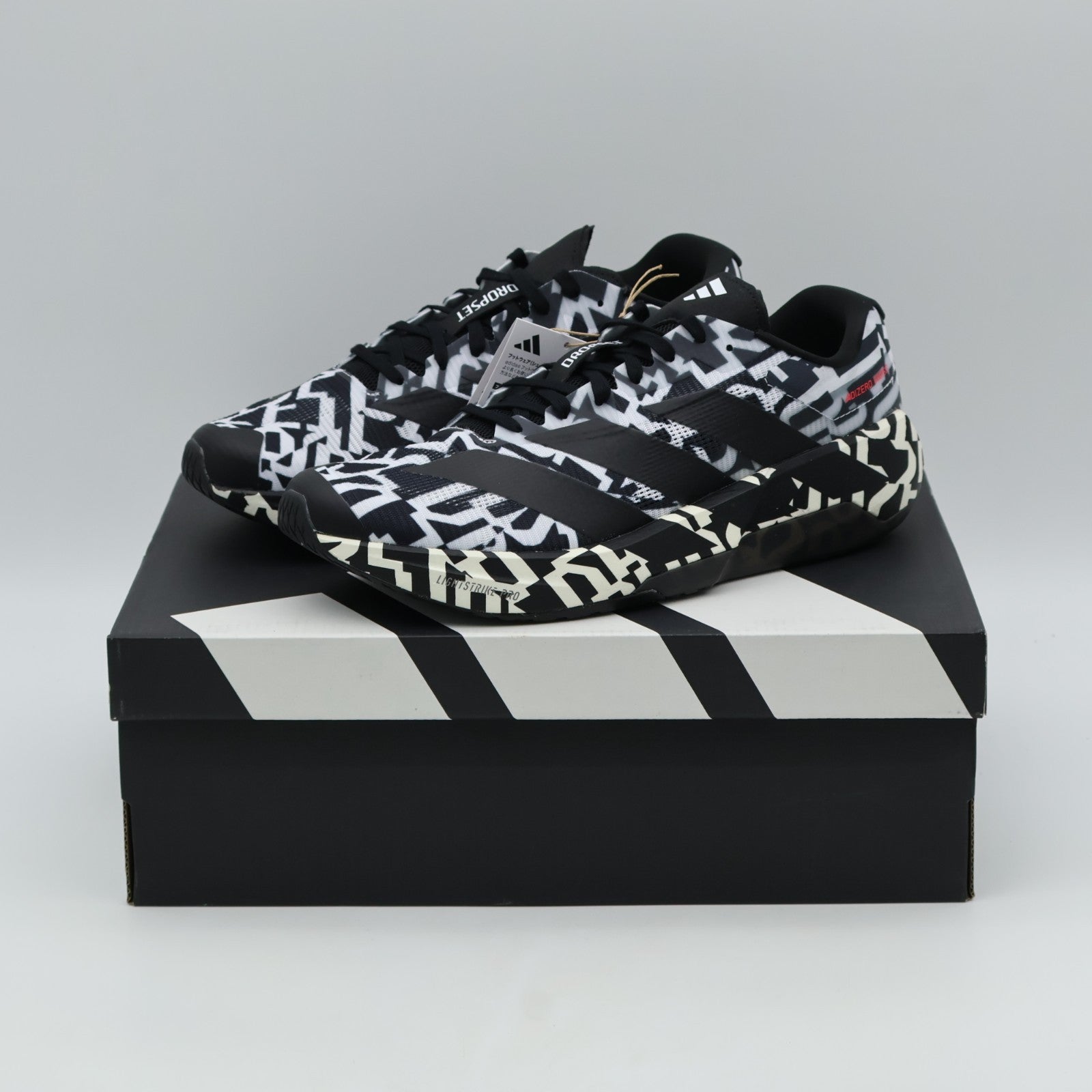 KJ2927 KJ2927 adidas Adizero Dropset Pro Training Cloud White/Core Black (Men's)