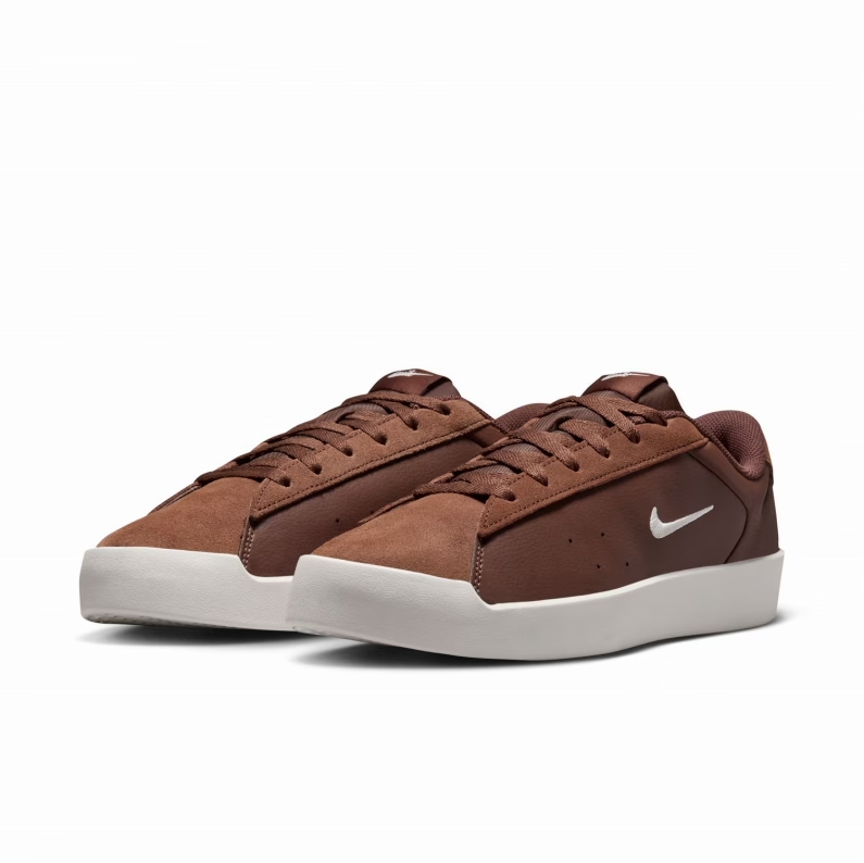 IM7529-201 Nike Court Heritage MS "Light Chocolate/Sail" (Women's)