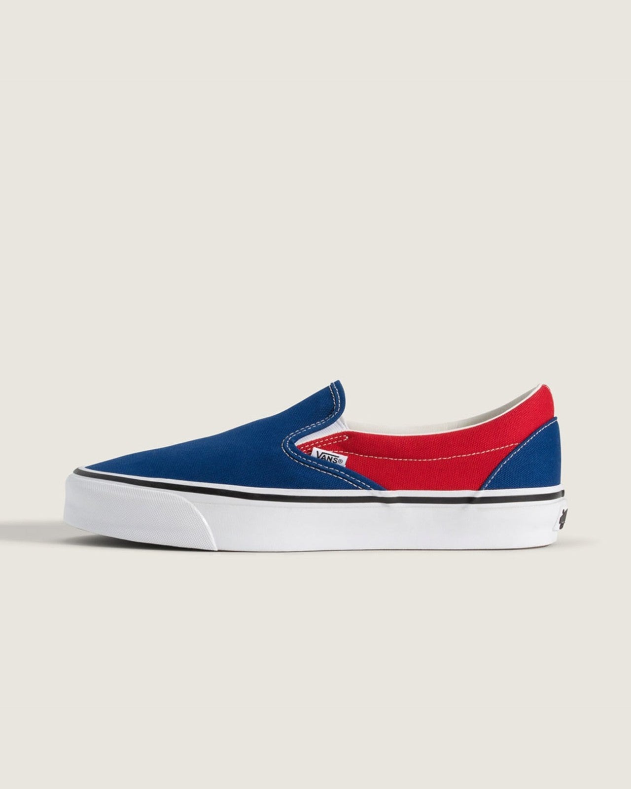 VN000EBPZ11 Engineered Garments OTW by Vans Classic Slip-On 98 Red Navy (Men's)