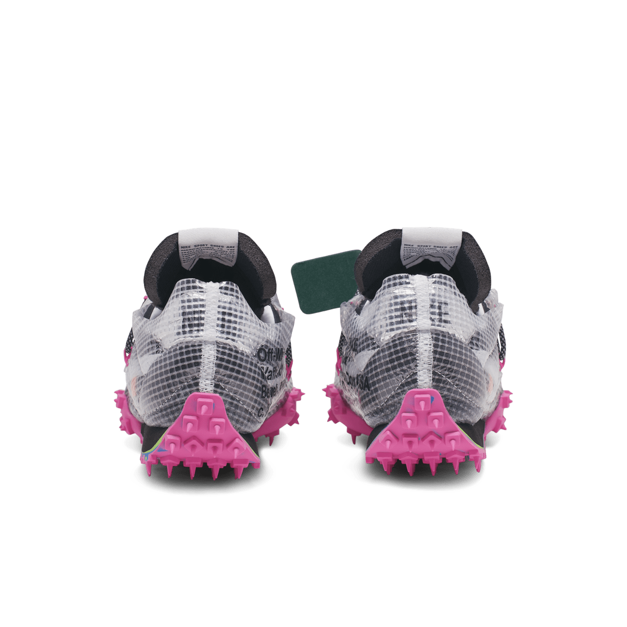 CD8180-001 Off-WhiteÃNike Waffle Racer Vivid Black (Women's)
