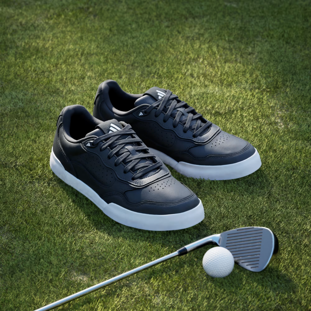 IH9978 adidas Retrocross 25 Spikeless Golf Core Black Cloud White Gum (Men's)