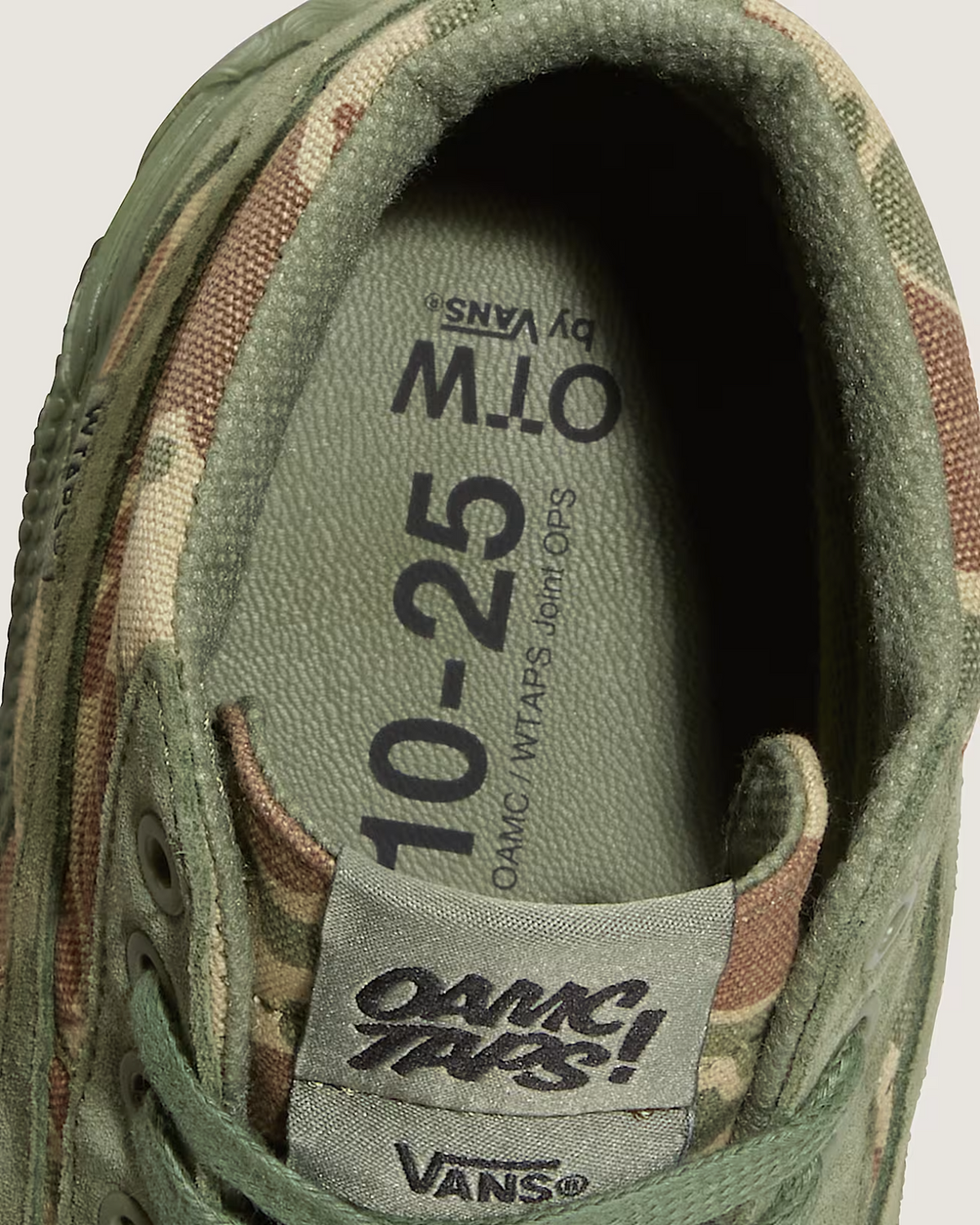 VN000MYGDP0 WTAPS OAMC OTW by Vans Sk8-Hi GL Lug Duck Camo (Men's)