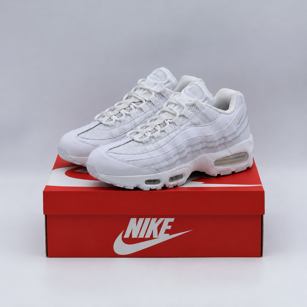 HM8755-100 Nike Air Max 95 OG Triple White (Men's)