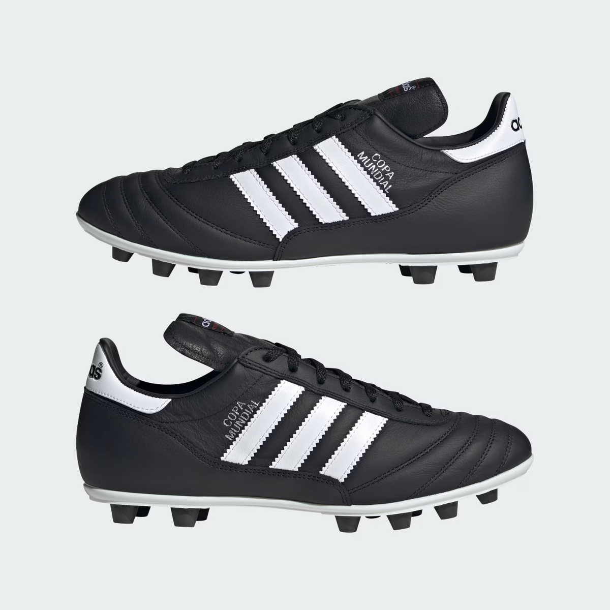 JP6693 adidas Copa Mundial FG Cleats Cloud White Core Black Gold Metallic(Men's)