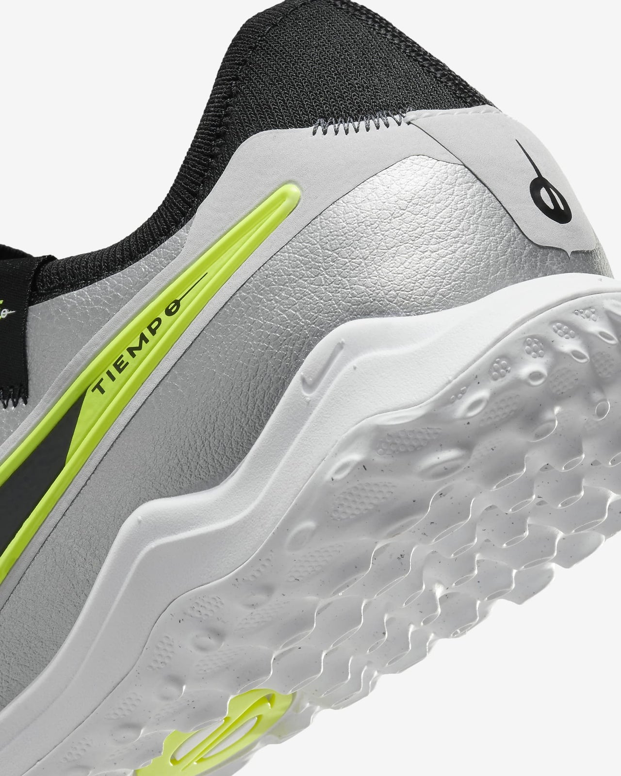 DV4336-001 Nike Tiempo Legend 10 Pro Metallic Silver Volt Black (Men's)