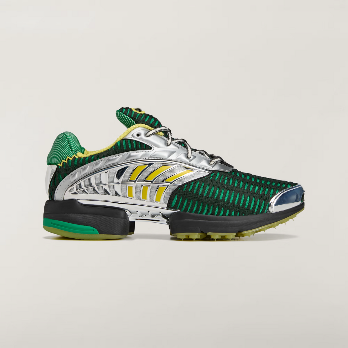 JQ6793 Brain Dead Ã adidas Climacool 2 Core Black Impact Yellow Silver (Men's)