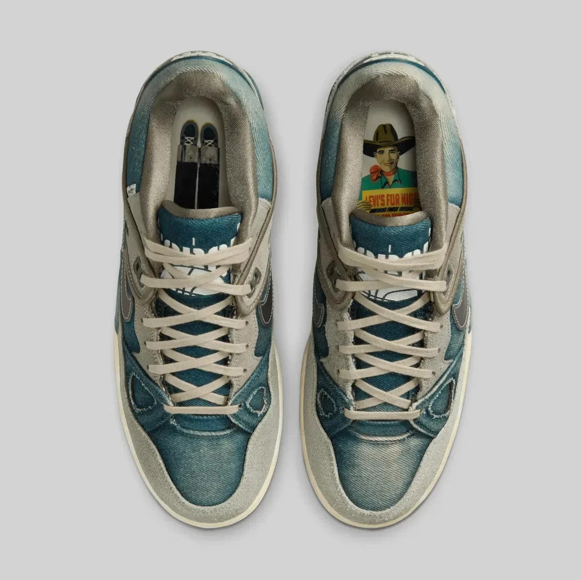 IB1808-001-R NIGO Levi's Nike Air Force 3 Low SP (OGIN Heel Blank Tab) (Men's)