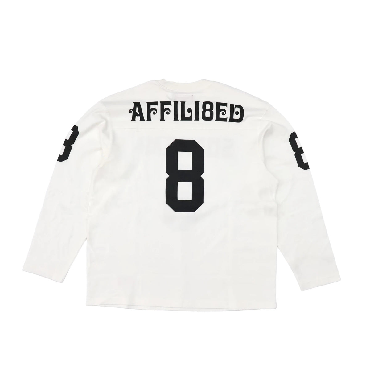 Supreme Affiliated L/S Football Top White