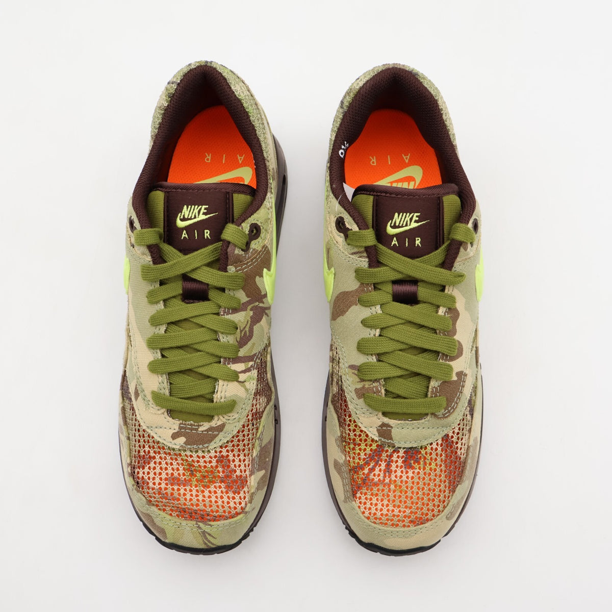 FN8358-200 Nike Air Max 1 â86 Camo and Light Lemon Twist (Men's)
