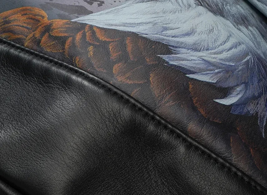 Supreme x MM6 Maison Margiela Eagle Leather Backpack "Black"