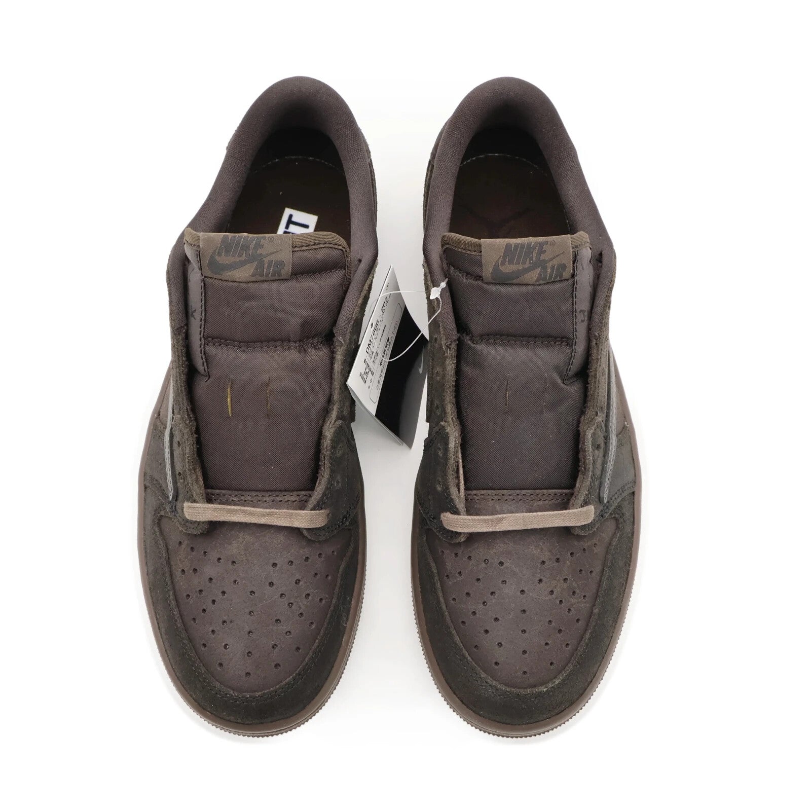 DM7866-202 Travis Scott Nike Air Jordan 1 Low OG SP Velvet Brown (Men's)