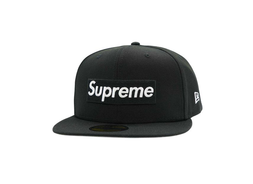 Supreme MLB Teams Box Logo New Era Black
