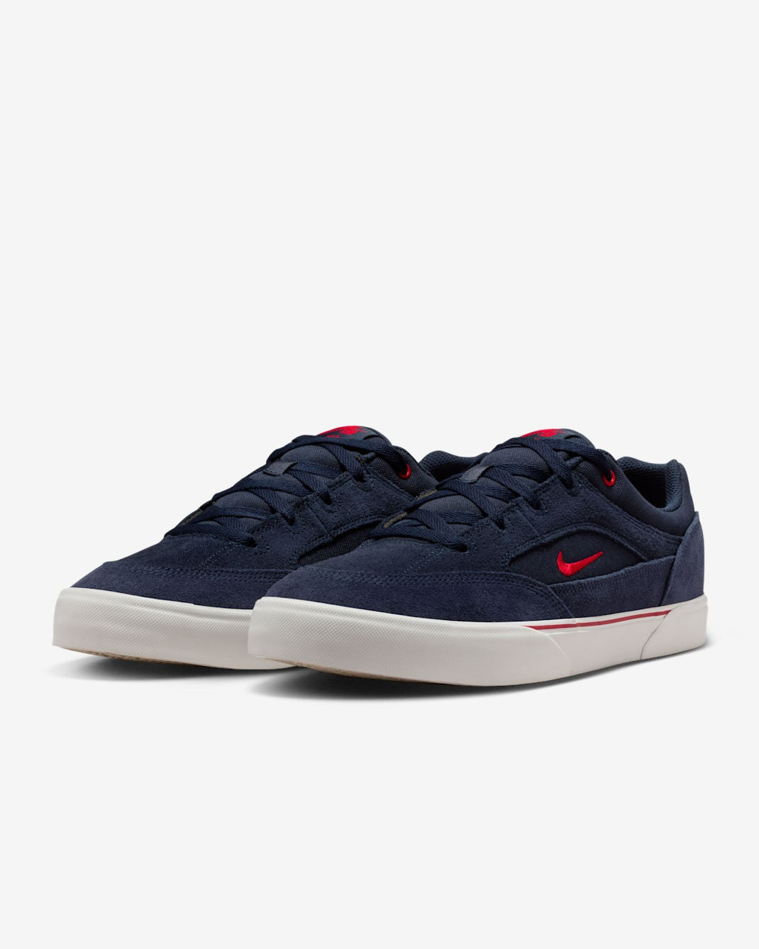 FV6064-402 Nike SB Malor Obsidian Midnight Navy Summit White Gym Red (Men's)