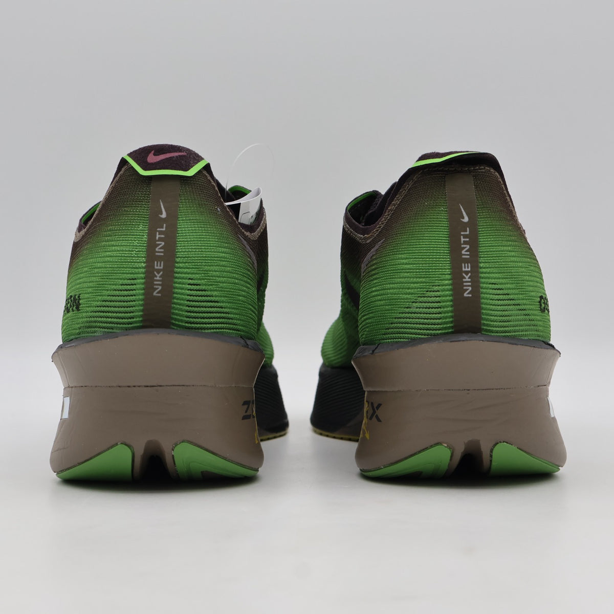 IQ3418-399 Nike Vaporfly 4 Chlorophyll Off-Noir Mink Brown Burgundy Ash (Men's)