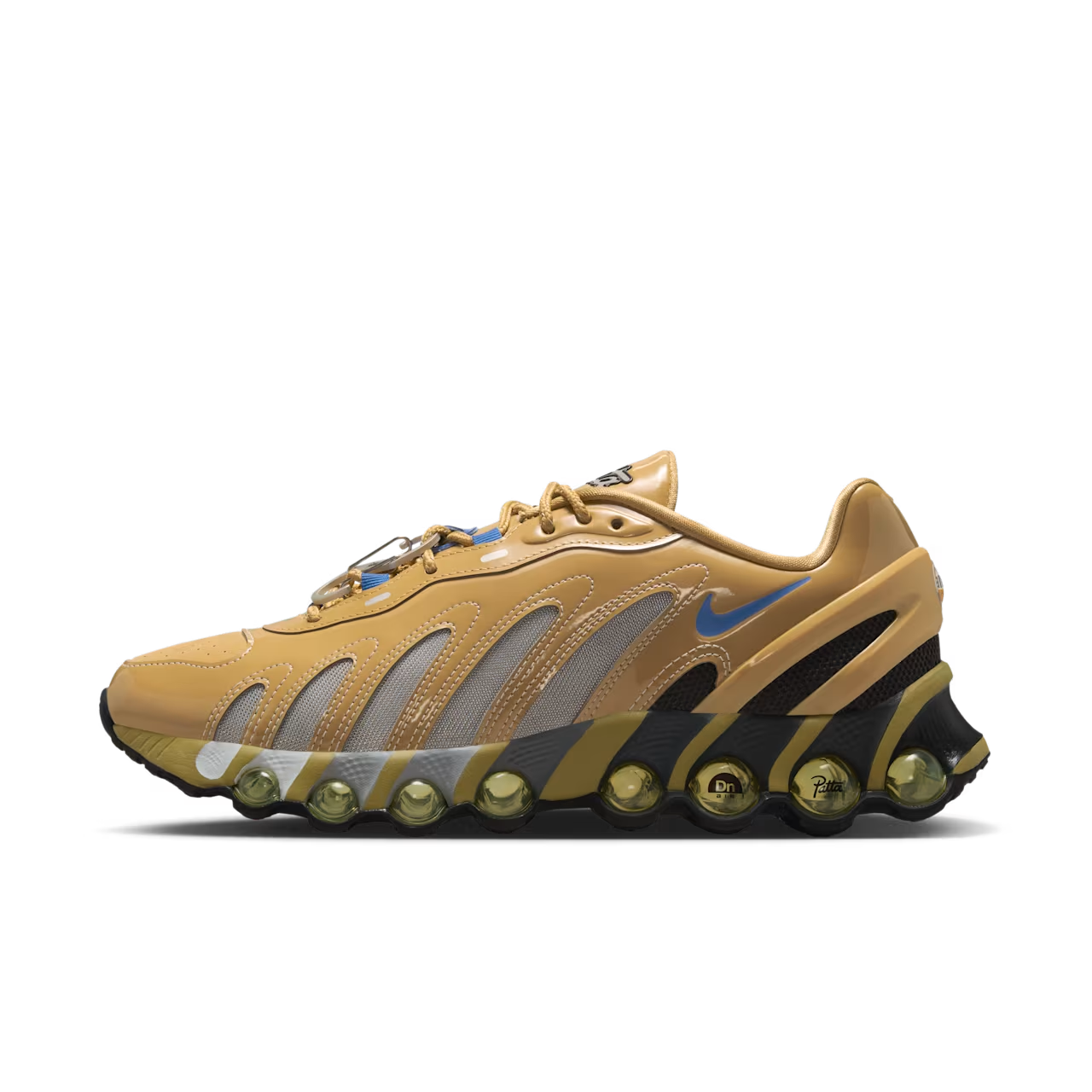 IB4029-700 Patta Nike Air Max DN8 SP Club Gold (Men's)