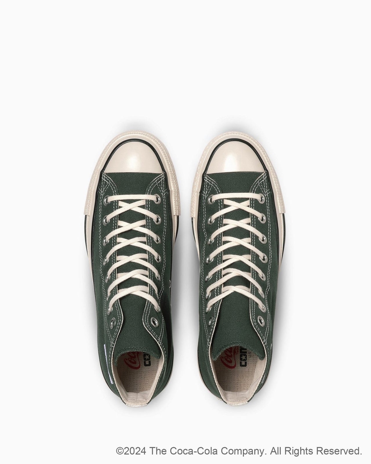 31312070 Coca-Cola Converse All Star US UF Hi Dark Green (Men's)