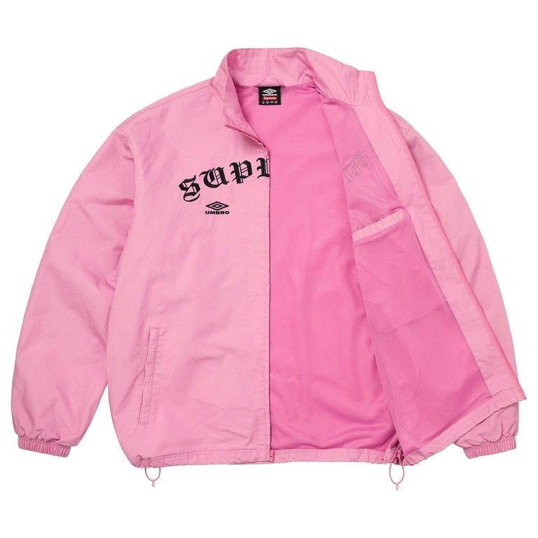 Supreme x Umbro Cotton Ripstop Track Jacket Pink