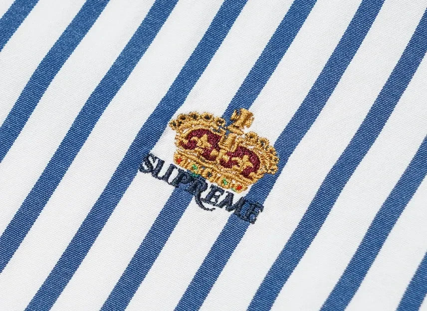 Supreme Stripe Shirt "White"