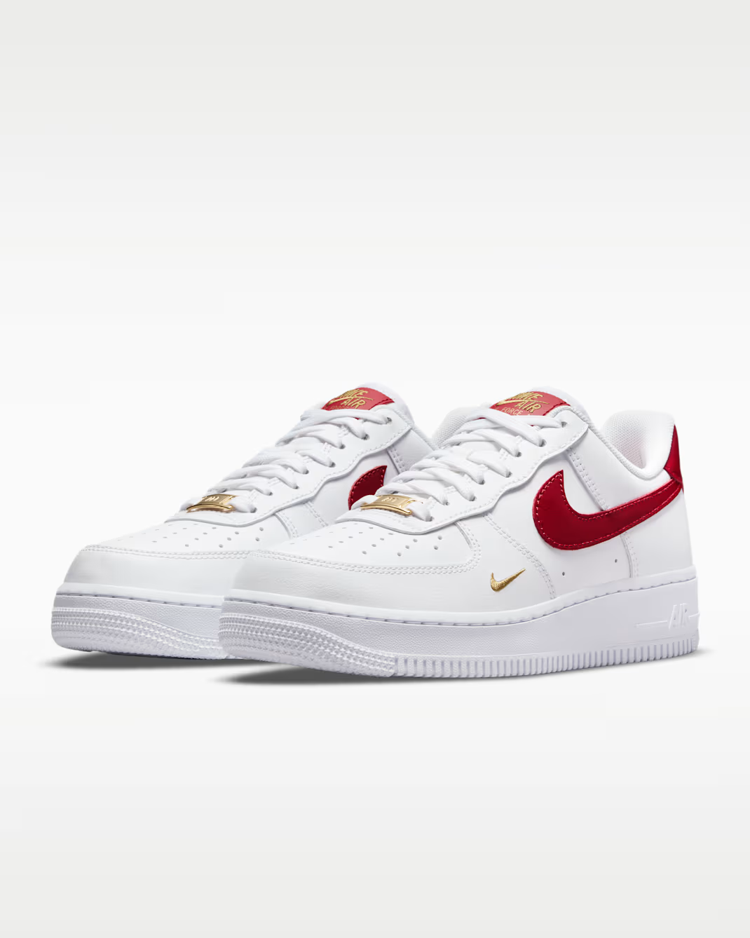 CZ0270-104 Nike Air Force 1 '07 Essential White Gym Red (Women's)