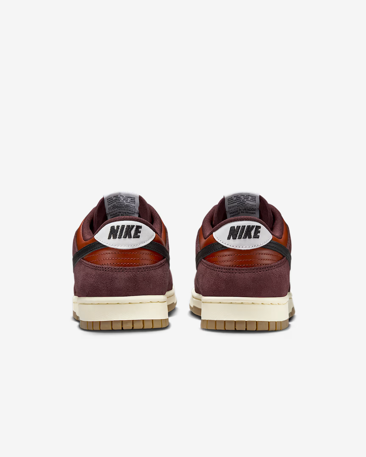 IB6399-600 Nike Dunk Low Mars Stone Black Burgundy Crush (Men's)
