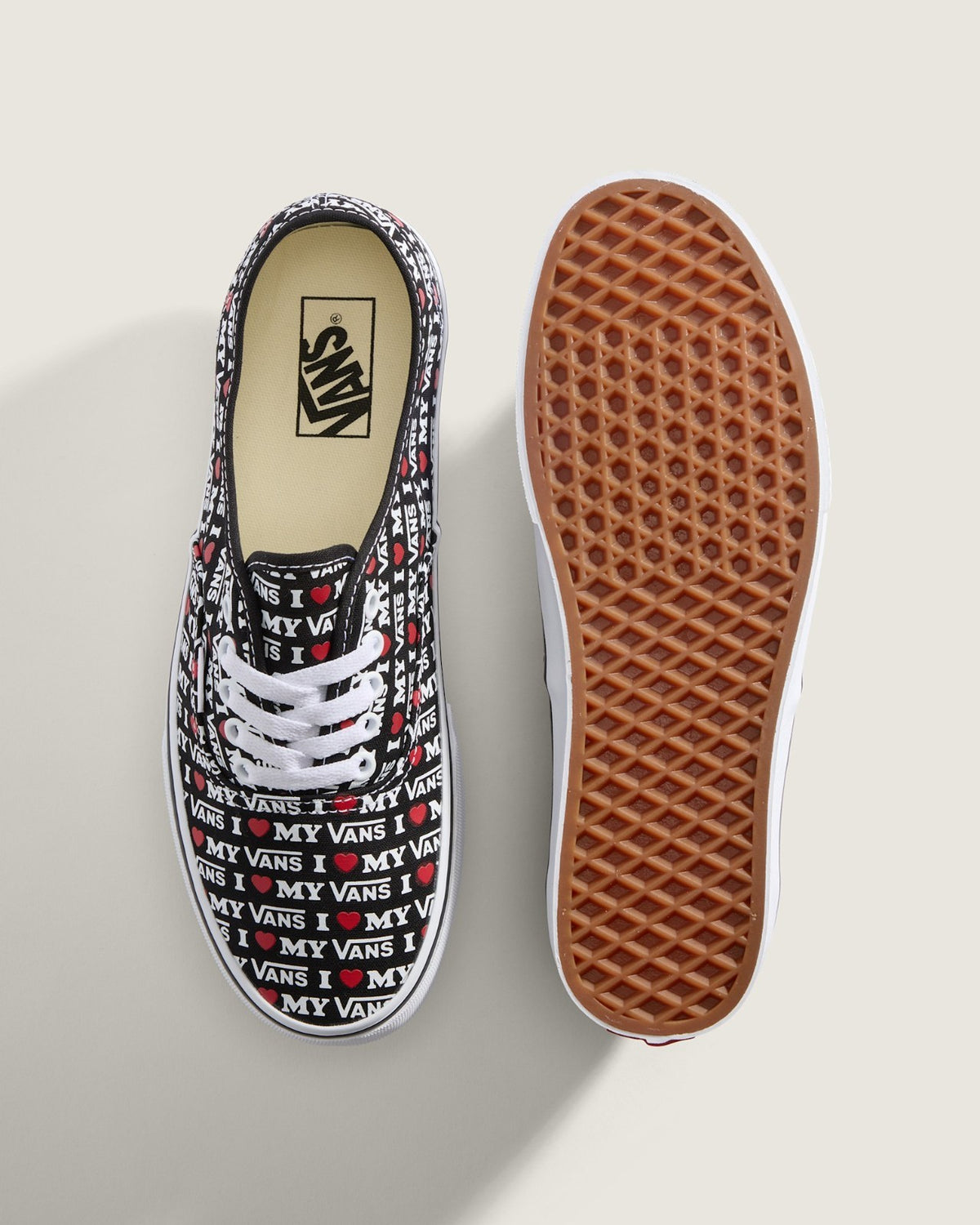 VN000EGACJI Vans Authentic I Love My Vans Mono Black (Men's)