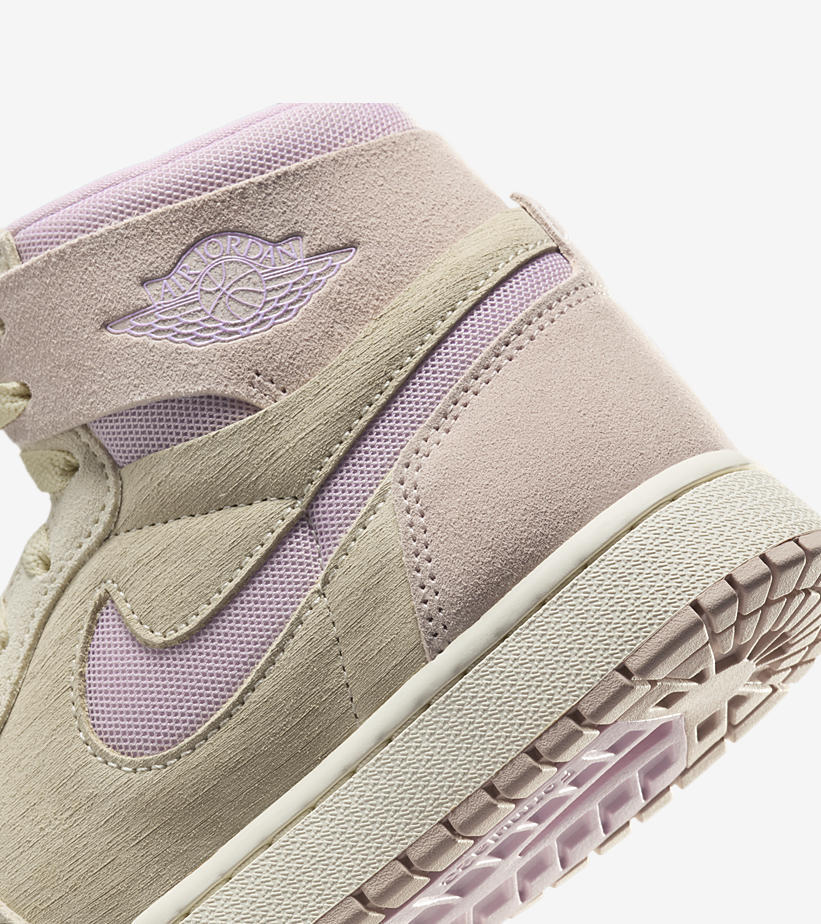 DV1305-100 Nike Air Jordan 1 Zoom CMFT 2 Particle Beige Plum Chalk (Women's)