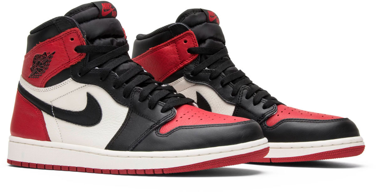 555088-610 Nike Air Jordan 1 Retro High OG "Bred Toe" (Men's)